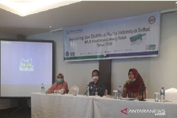 BPJS Kesehatan Cabang Solok gelar monitoring dan evaluasi distribusi KIS
