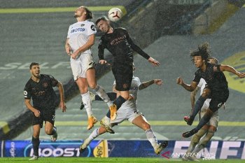 Leeds tahan imbang Manchester City  1-1