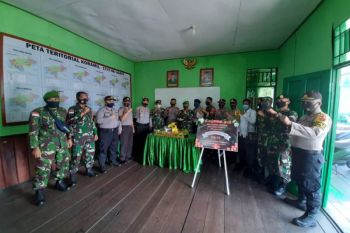 Wakapolres Asmat ucapkan selamat HUT TNI