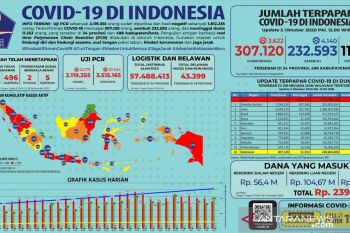 Satgas COVID-19:  Sebanyak 2,1 juta orang telah jalani uji PCR