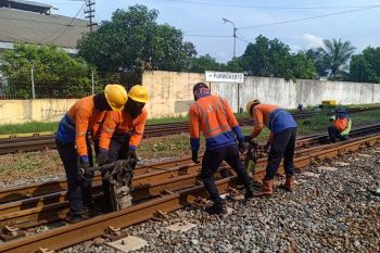 KAI Purwokerto antisipasi bencana hidrometeorologi di jalur rel
