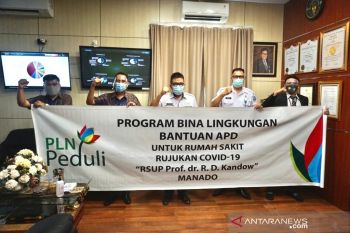 PLN peduli tenaga medis di Sulut