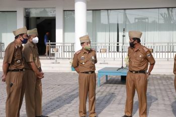 Pj Bupati Pesisir Barat hadiri acara rakor penanganan konflik sosial