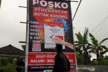 Masyarakat Peduli Demokrasi Wonosobo  dukung kotak kosong