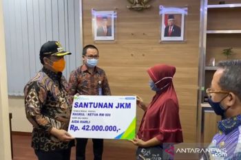 BPJAMSOSTEK bayarkan satunan ke ahli waris perangkat Desa Mandau