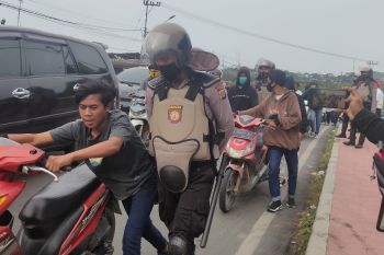 Polisi lakukan giat cegah tangkal antisipasi kericuhan lanjutan