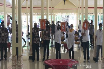 Paslon Pilkada Gunung Kidul belum lakukan kampanye secara daring