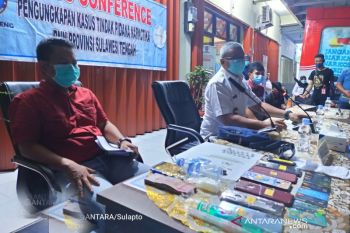 TO BNN Sulut  ditangkap di Palu