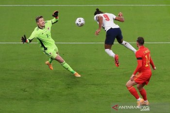 Calvert-Lewin cetak gol dalam debut, Inggris gilas Wales 3-0