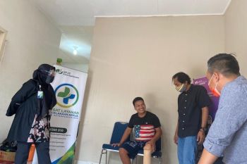 BPJAMSOSTEK berikan kaki palsu motivasi pekerja kembali bekerja