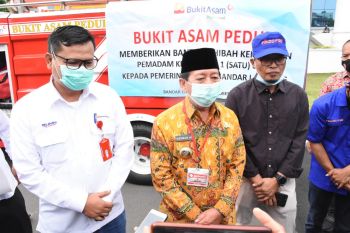 Bandarlampung terima bantuan mobil dari Bukit Asam