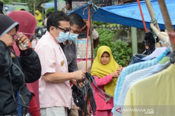 Sosialisasikan Perda Adaptasi Kebiasaan Baru, Jasman blusukan ke pasar