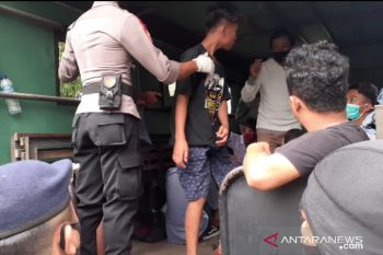 87 remaja kembali diamankan polisi  saat unjuk rasa di  DPRD Sumbar