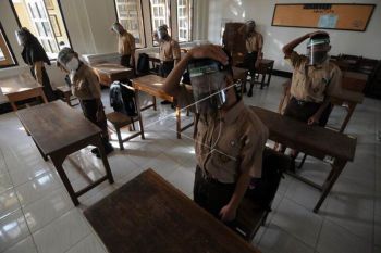 Uji coba pembelajaran tatap muka dengan protokol kesehatan