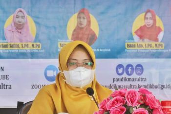 Bunda PAUD Kendari Ajak Orang Tua Taati Edaran Mendikbud Tentang BDR