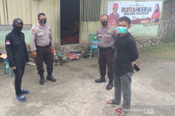 Personil Polres Palu kawal pelaksanaan kampanye paslon