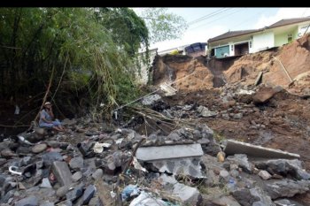 Bencana alam akibat hujan deras di Tabanan