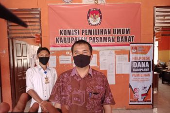 KPU Pasaman Barat tetapkan DPT Pemilu 262.654 jiwa