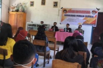 PMII Mamuju sosialisasikan pilkada kepada pemilih pemula