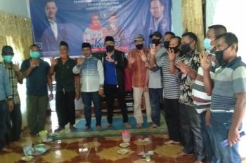Kampanye Dialogis Bagus Santoso di Bantan Air, Masyarakat minta jalur Lintas Batas kembali dibuka
