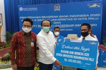 Universitas Muhammadiyah Palu sambut positif bantuan beasiswa dari Bank Indonesia