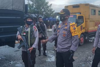 Polres Yahukimo-TNI gelar patroli gabungan tingkatkan keamanan