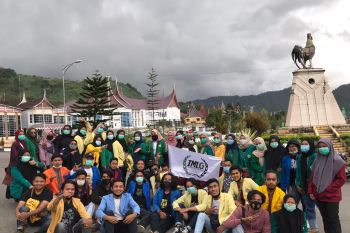 Aliansi mahasiswa audiensi ke kantor bupati Solok bahas UU Cipta Kerja