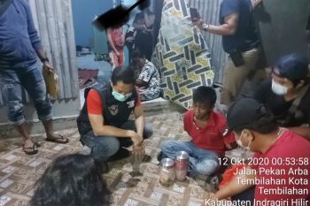 Polres Inhil bongkar jaringan narkoba kiloan dari seorang napi