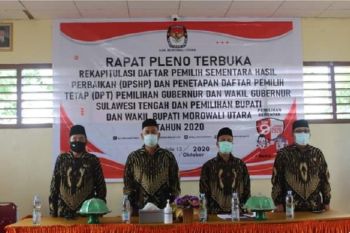Pemilih Pilkada Morut 2020 sebanyak 84.570 orang