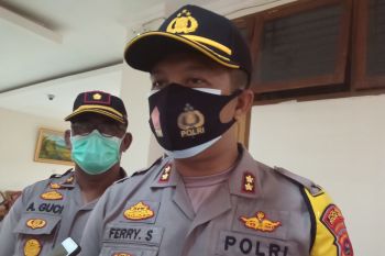 Polres Solok Kota kerahkan puluhan personel dukung penegakan Perda AKB di Solok