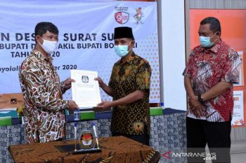 KPU Boyolali  tetapkan desain surat suara Pilkada 2020
