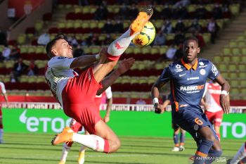 Monaco susah payah mengamankan satu poin hadapi 10 pemain Montpellier