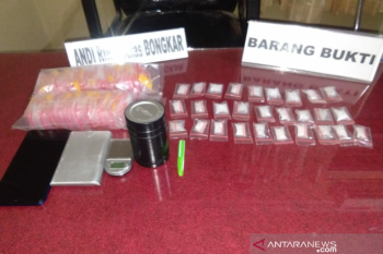Polda Sultra menangkap pengedar sabu-sabu di Konawe Utara
