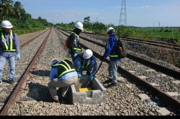 Len Industri  bangun sistem persinyalan   jalur KA pertama di Sulawesi
