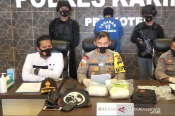 Dua  kilogram sabu  dibawa kurir di Karimun
