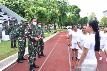 Kasal adakan seleksi prajurit TNI AL dari relawan COVID-19  Wisma Atlet