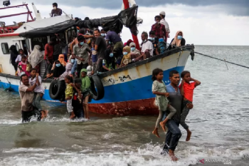 Kapal imigran Rohingya kembali terpantau di perairan Aceh