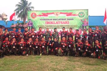 Kodim 1707 Merauke berikan wawasan kebangsaan peserta Diklatsar Kokam