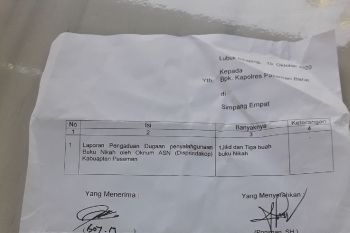Polres Pasaman Barat selidiki dugaan penggunaan buku nikah curian oleh oknum ASN