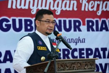 Bupati Bengkalis sebut tiga kecamatan zona merah COVID-19