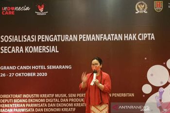 Agustina Wilujeng dorong industri  kreatif sadar hak cipta