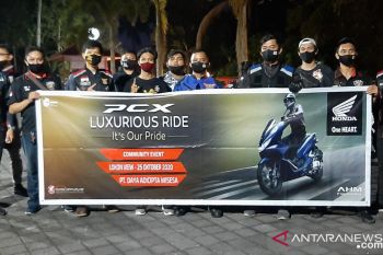 DAW Gelar PCX Luxurious Ride bersama komunitas HPCI