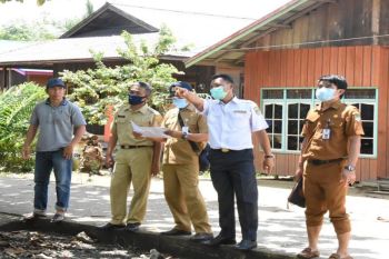 Dinas PUPR Barut tinjau lokasi rencana pembangunan Jembatan Lemo