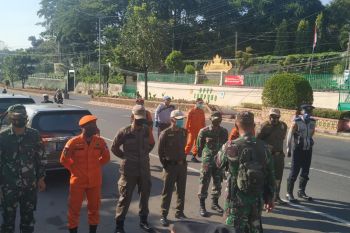 Satgas COVID-19 Bandarlampung bersiaga di pos pengamanan terpadu