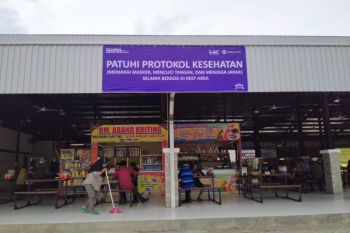 17 rest area telah beroperasi di ruas Bakauheni-Kayu Agung