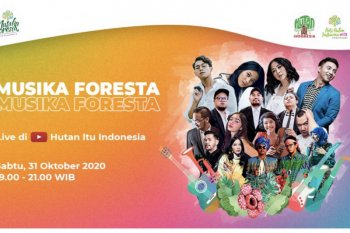 Musisi Indonesia menyuarakan cinta hutan #DiRuangMaya
