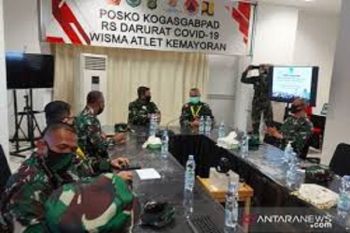Jumlah pasien positif COVID-19 tower 6 dan 7 Wisma Atlet berkurang 17 orang