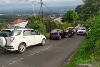 Polisi prediksi puncak arus balik wisata Lembang, Bandung terjadi Sabtu malam