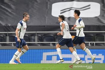 Bale cetak gol, Tottenham taklukkan Brighton 2-1