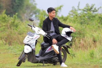 Gaya berkendara harian pebalap Astra Honda Jakarta